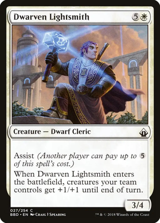 Dwarven Lightsmith [Battlebond] - MTG Single