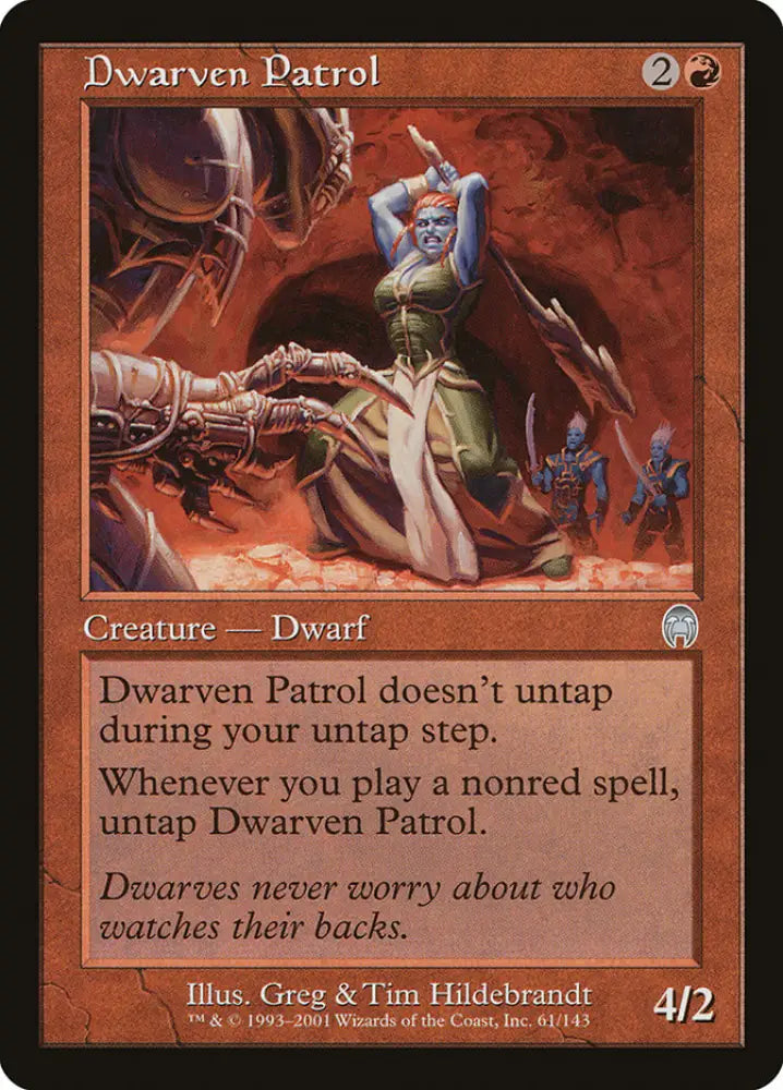 Dwarven Patrol [Apocalypse] - MTG Single