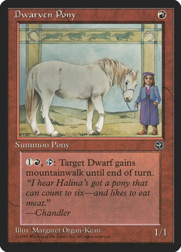 Dwarven Pony [Homelands] - MTG Single