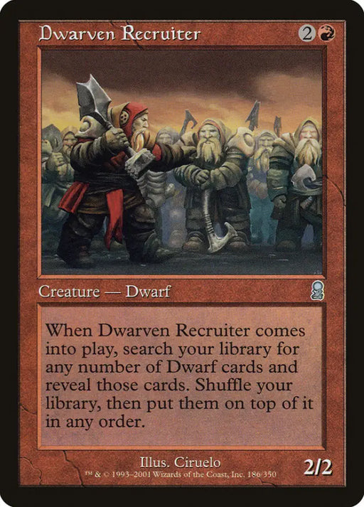 Dwarven Recruiter [Odyssey] - MTG Single