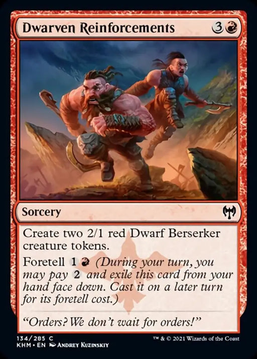 Dwarven Reinforcements [Kaldheim] - MTG Single