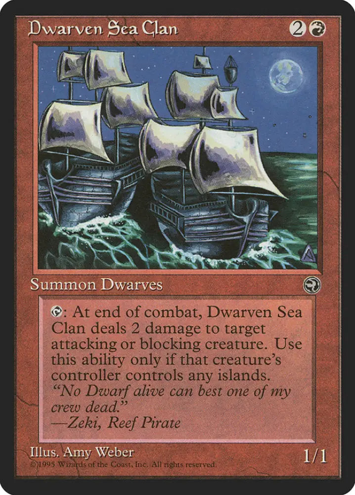 Dwarven Sea Clan [Homelands] - MTG Single