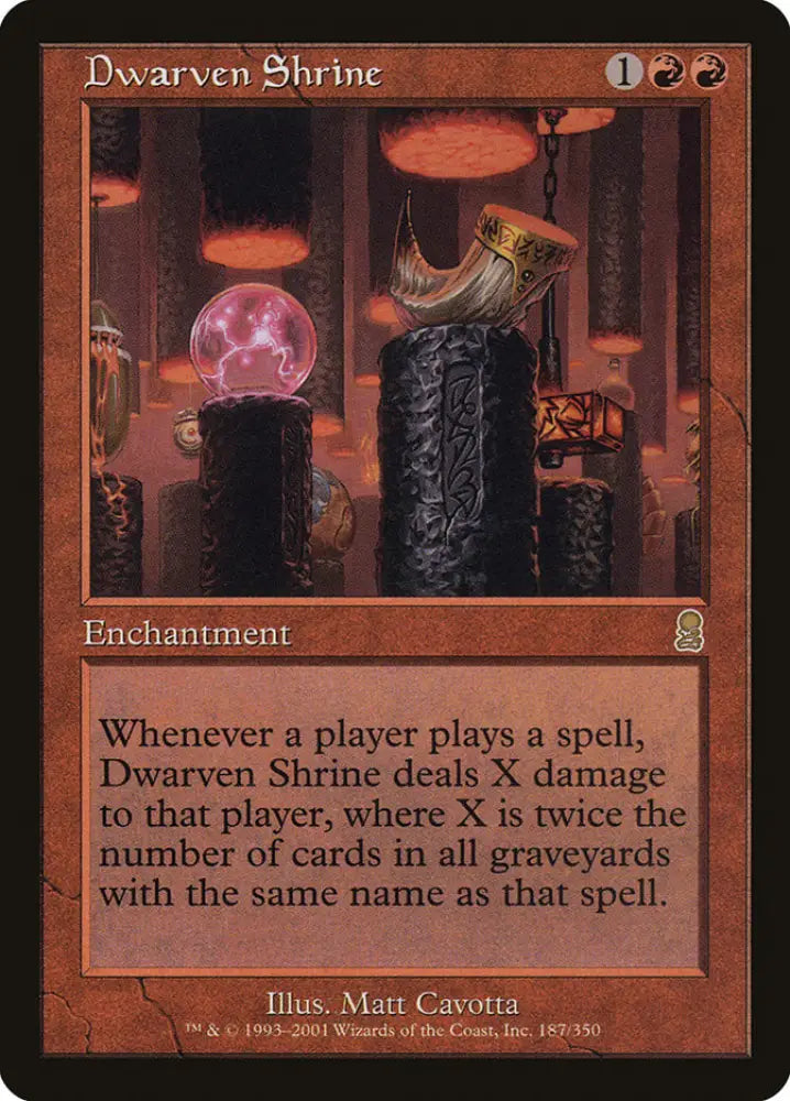 Dwarven Shrine [Odyssey] - MTG Single