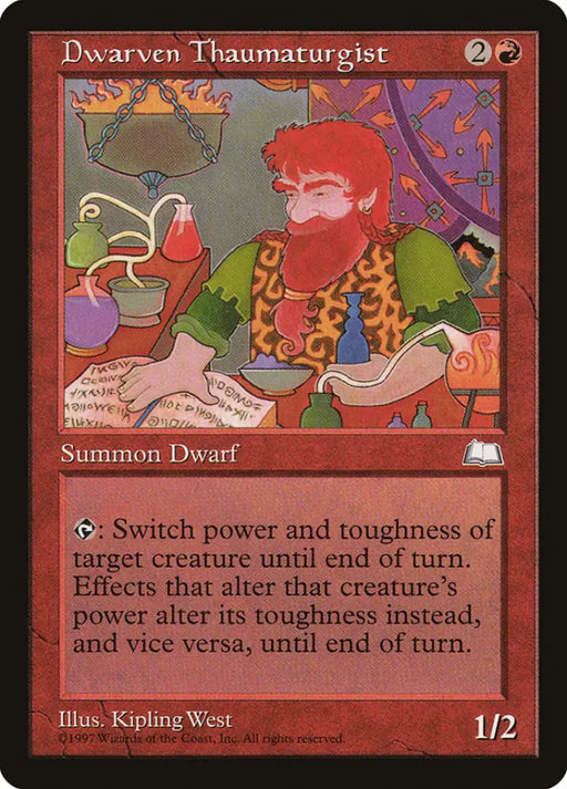 Dwarven Thaumaturgist [Weatherlight] - MTG Single
