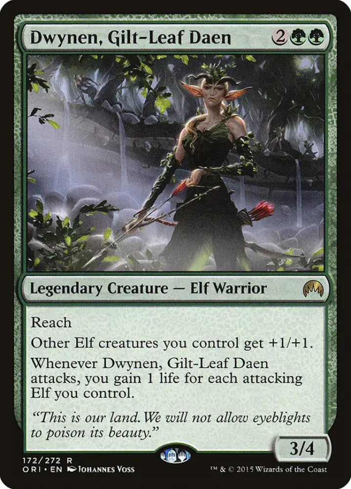 Dwynen Gilt-Leaf Daen [Magic Origins] - MTG Single