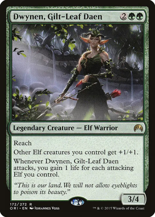 Dwynen Gilt-Leaf Daen [Magic Origins] - MTG Single