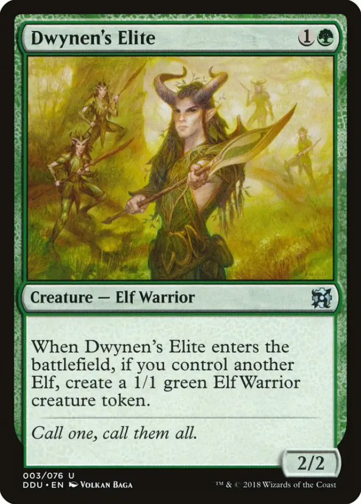 Dwynen’s Elite [Duel Decks: Elves vs. Inventors] - MTG Single