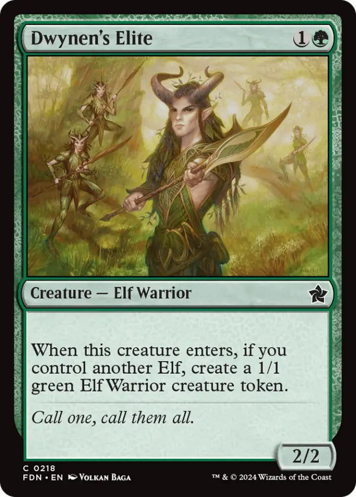 Dwynen’s Elite [Foundations] - MTG Single