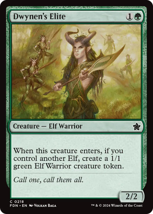 Dwynen’s Elite [Foundations] - MTG Single