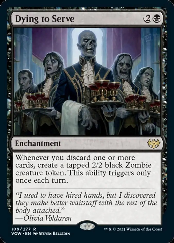 Dying to Serve [Innistrad: Crimson Vow] - MTG Single