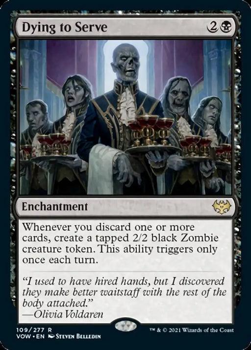 Dying to Serve [Innistrad: Crimson Vow] - MTG Single