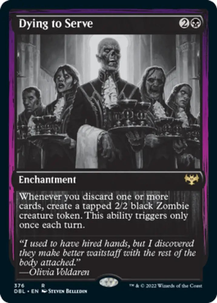 Dying to Serve [Innistrad: Double Feature] - MTG Single