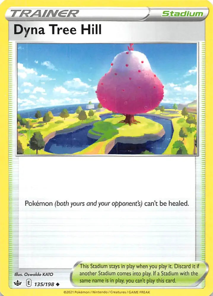 Dyna Tree Hill (135/198) [Sword & Shield: Chilling Reign] - Pokemon Single