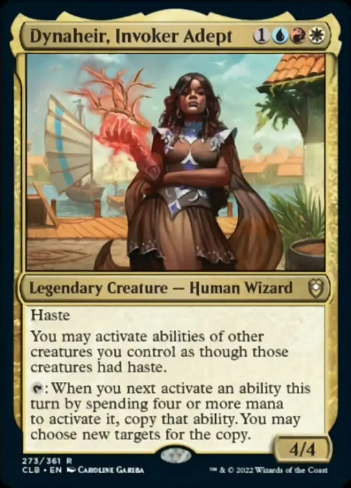 Dynaheir Invoker Adept [Commander Legends: Battle for Baldur’s Gate] - MTG Single