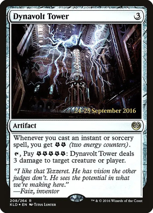 Dynavolt Tower [Kaladesh Prerelease Promos] - MTG Single