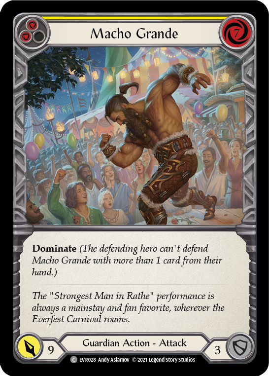 Macho Grande (Yellow) [Everfest] 1st Edition Normal