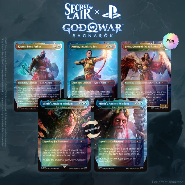 Secret Lair x God of War: Norse Foil Edition (Anglais)