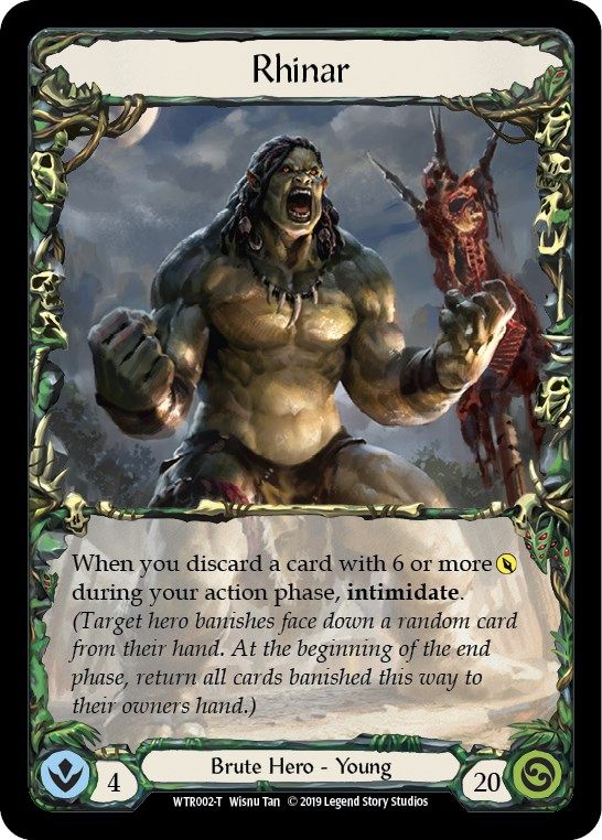 Dorinthea Ironsong // Rhinar [Welcome to Rathe Unlimited]