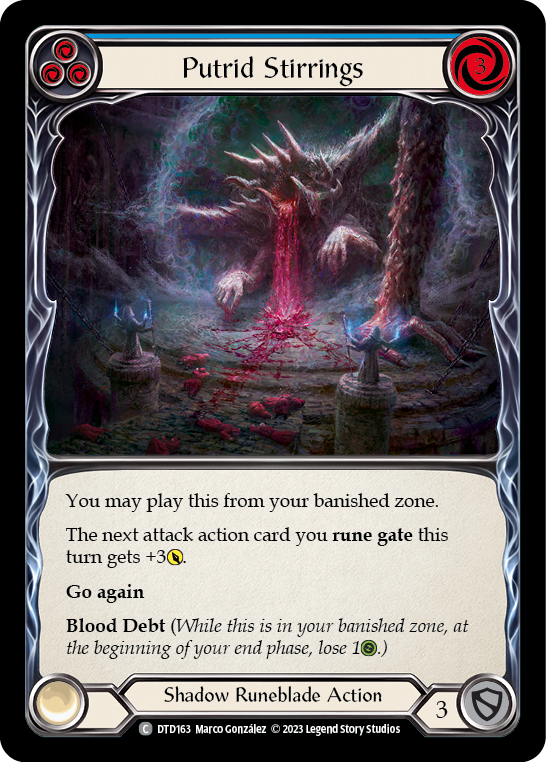 Putrid Stirrings (Blue) [Dusk Till Dawn]