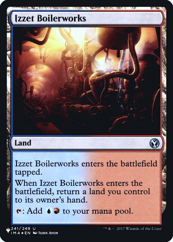 Izzet Boilerworks [Secret Lair: Heads I Win Tails You Lose]