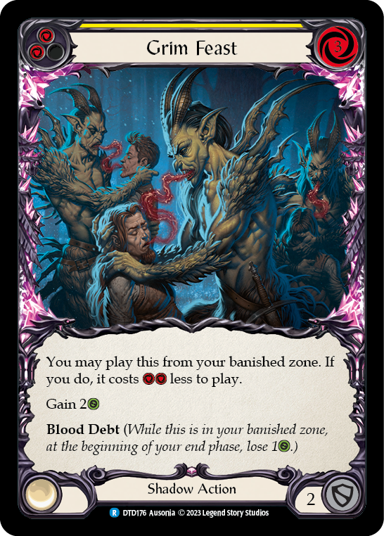 Grim Feast (Yellow) [Dusk Till Dawn]