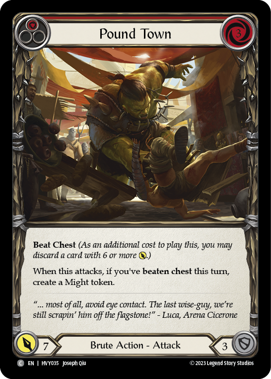 Pound Town (Red) [Heavy Hitters]