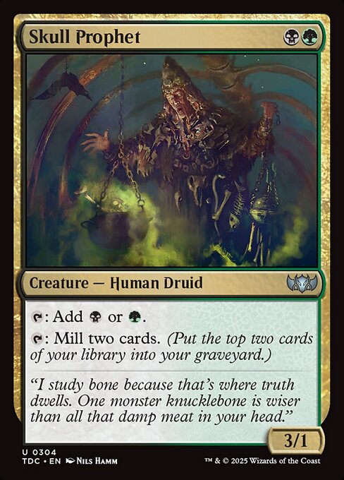 Skull Prophet (304) [Tarkir: Dragonstorm Commander]