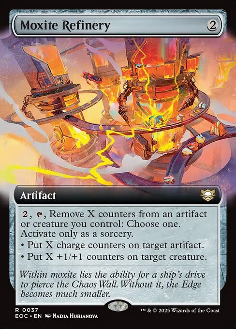 Moxite Refinery (37) [Edge of Eternities Commander]