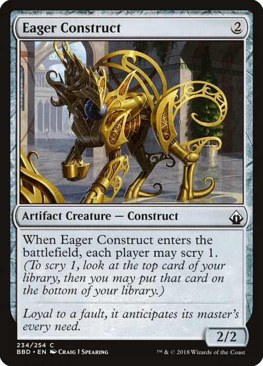 Eager Construct [Battlebond] - MTG Single