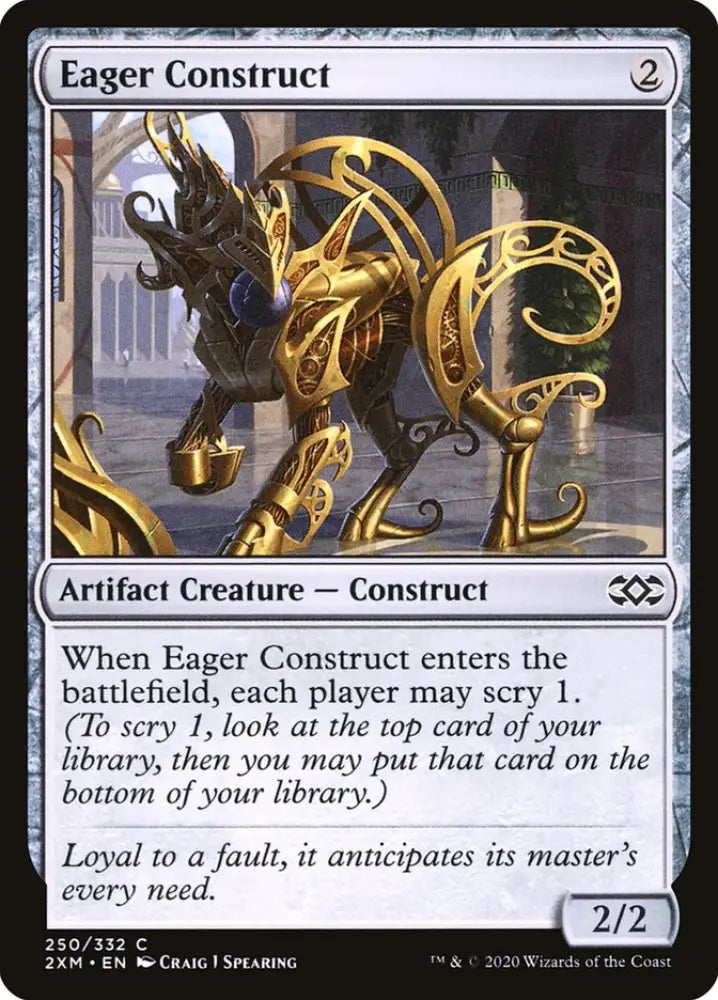 Eager Construct [Double Masters] - MTG Single