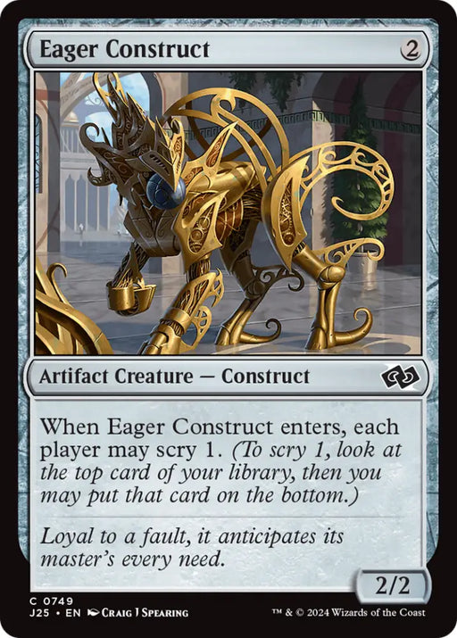 Eager Construct [Foundations Jumpstart] - MTG Single