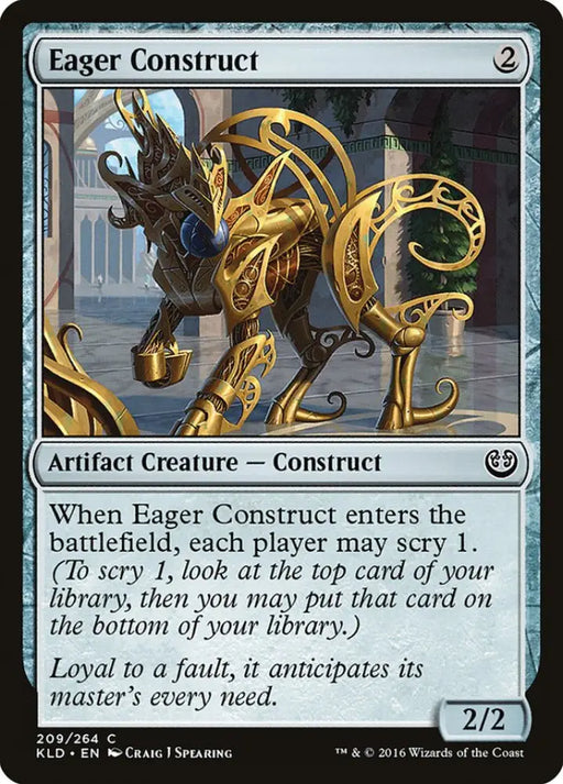 Eager Construct [Kaladesh] - MTG Single
