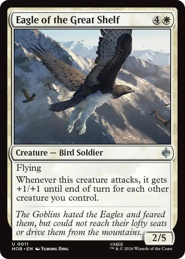 Eagle of the Great Shelf (11) [The Hobbit]