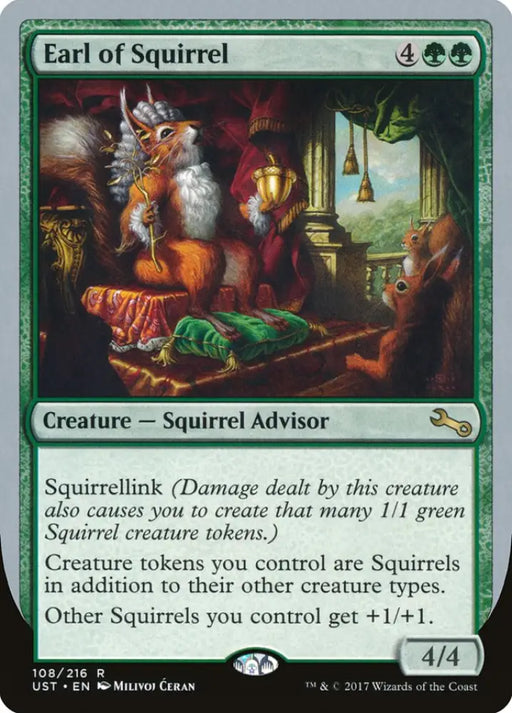 Earl of Squirrel [Unstable] - MTG Single