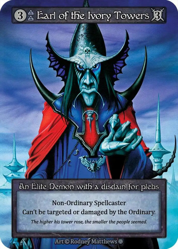 Earl of the Ivory Towers [Gothic]