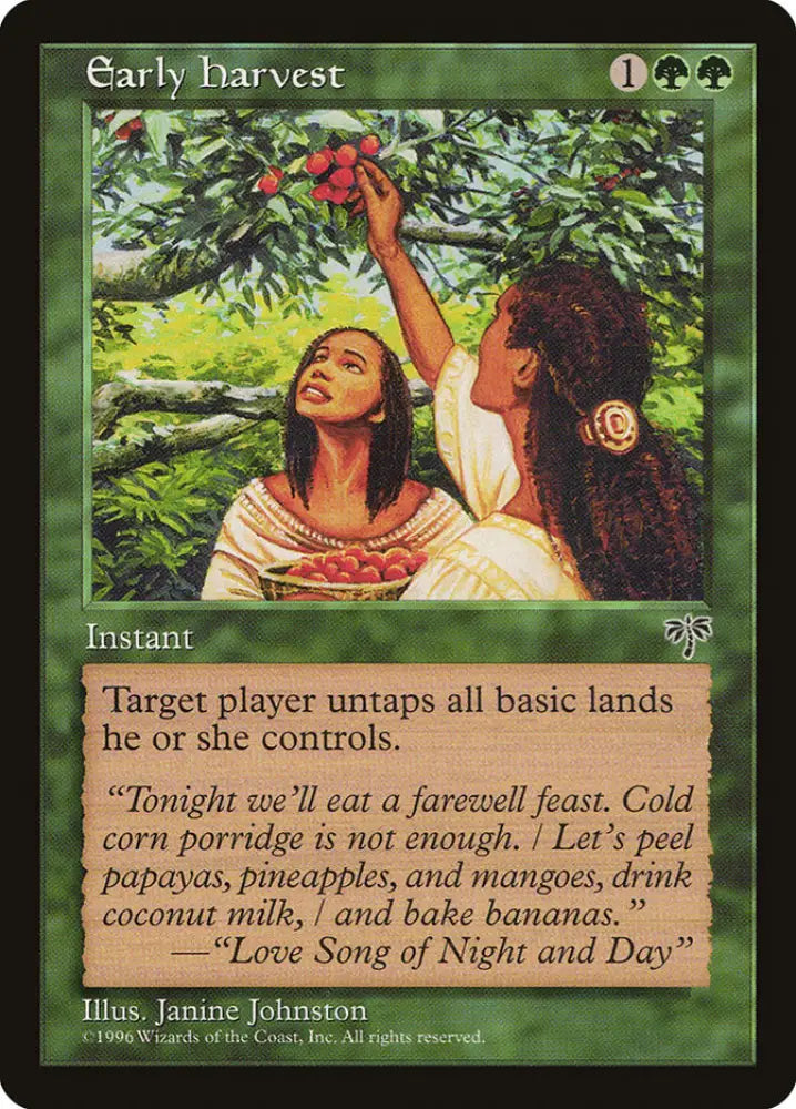 Early Harvest [Mirage] - MTG Single