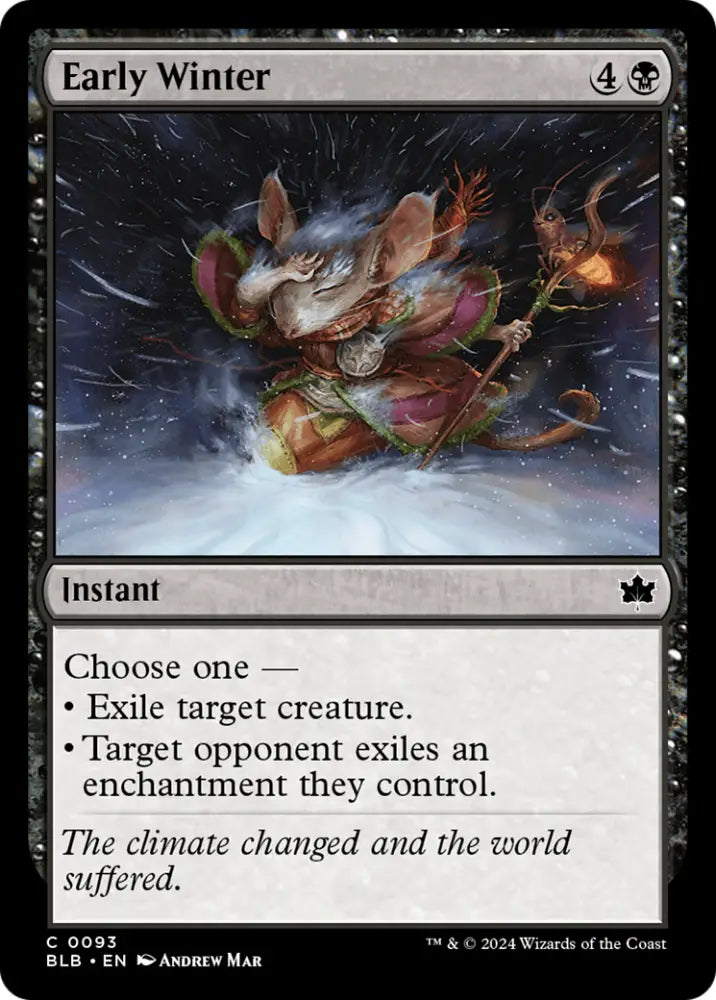 Early Winter [Bloomburrow] - MTG Single