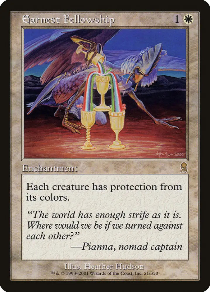 Earnest Fellowship [Odyssey] - MTG Single