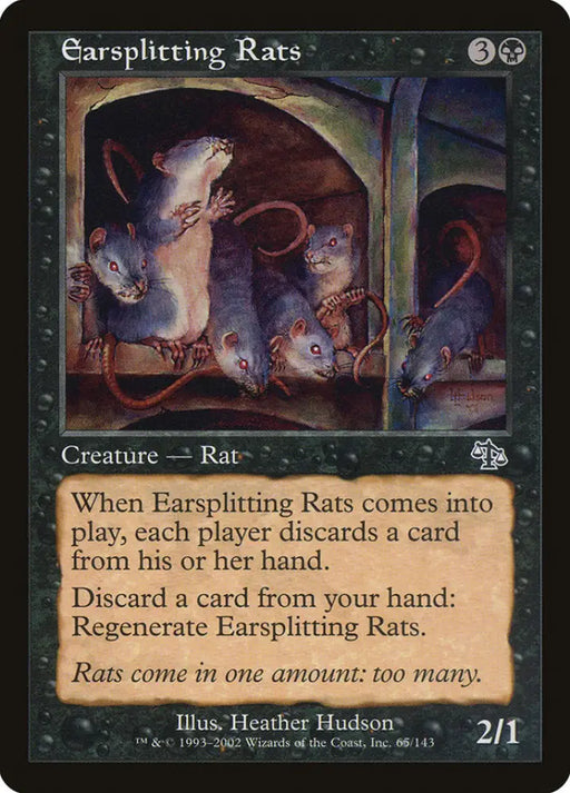 Earsplitting Rats [Judgment] - MTG Single