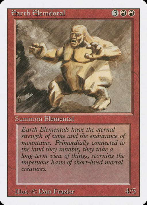 Earth Elemental [Revised Edition] - MTG Single