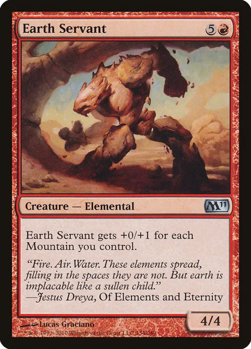 Earth Servant [Magic 2011] - MTG Single