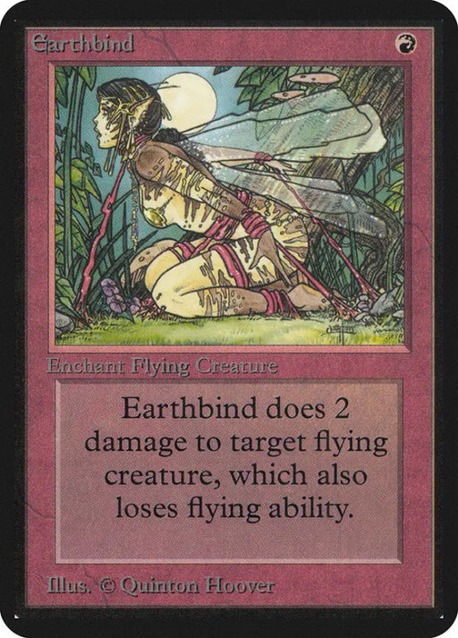 Earthbind [Alpha Edition] - MTG Single