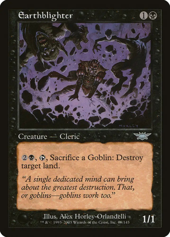 Earthblighter [Legions] - MTG Single