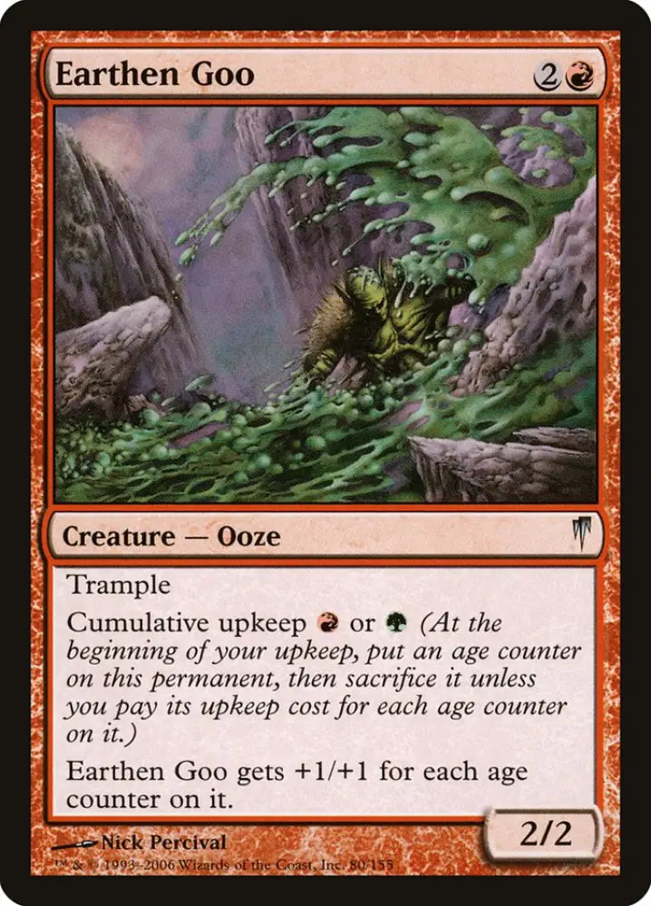 Earthen Goo [Coldsnap] - MTG Single