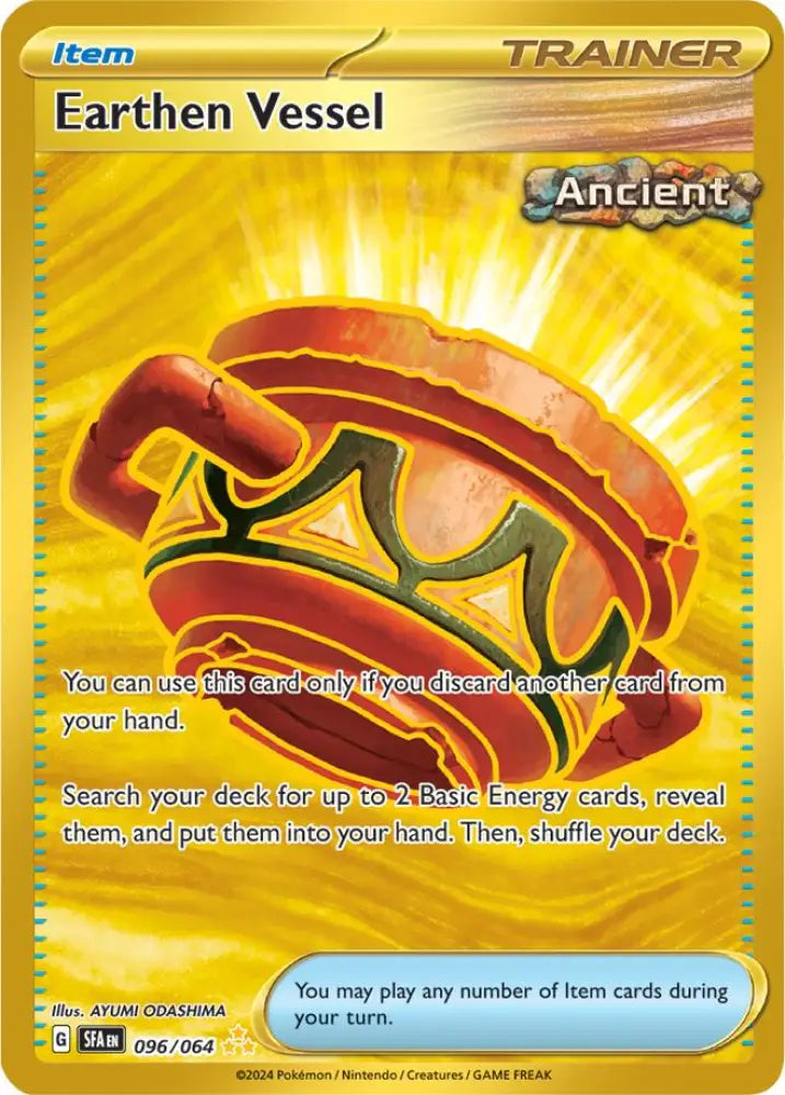 Earthen Vessel (096/064) [Scarlet & Violet: Shrouded Fable] - Pokemon Single