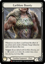 Earthlore Bounty [Everfest] 1st Edition Normal - Flesh And Blood Single