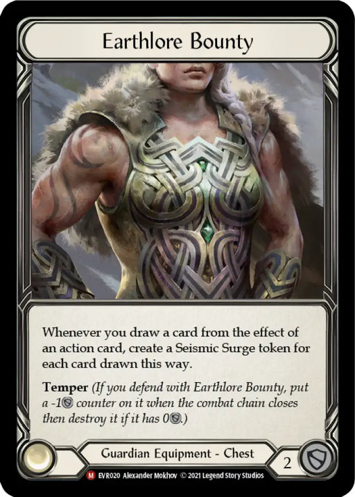 Earthlore Bounty [Everfest] 1st Edition Normal - Flesh And Blood Single
