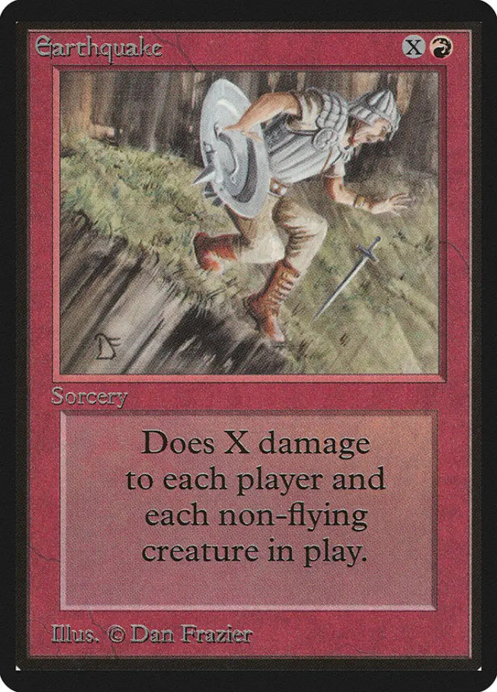Earthquake [Beta Edition] - MTG Single