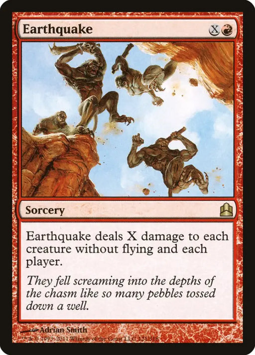 Earthquake [Commander 2011] - MTG Single