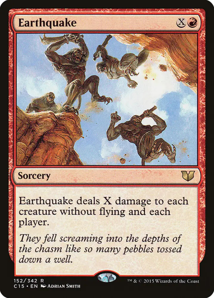 Earthquake [Commander 2015] - MTG Single
